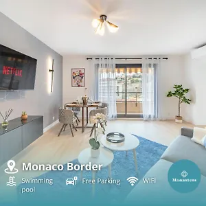 5mn Monaco - Vue Mer - Parking - Piscine - Bb Beausoleil